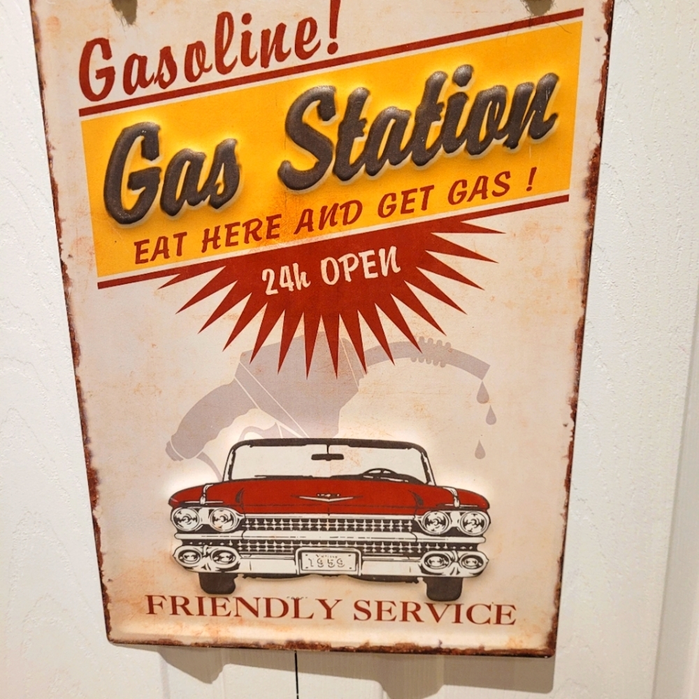 Vintage reproduction tin sign - Picture 2 of 9